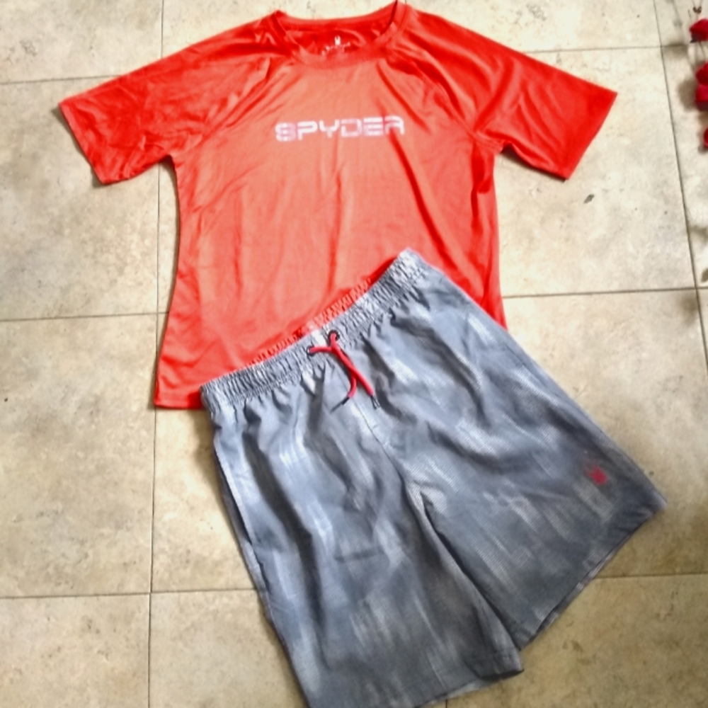 Boys Matching Outfit Shorts & T-shirt Swim